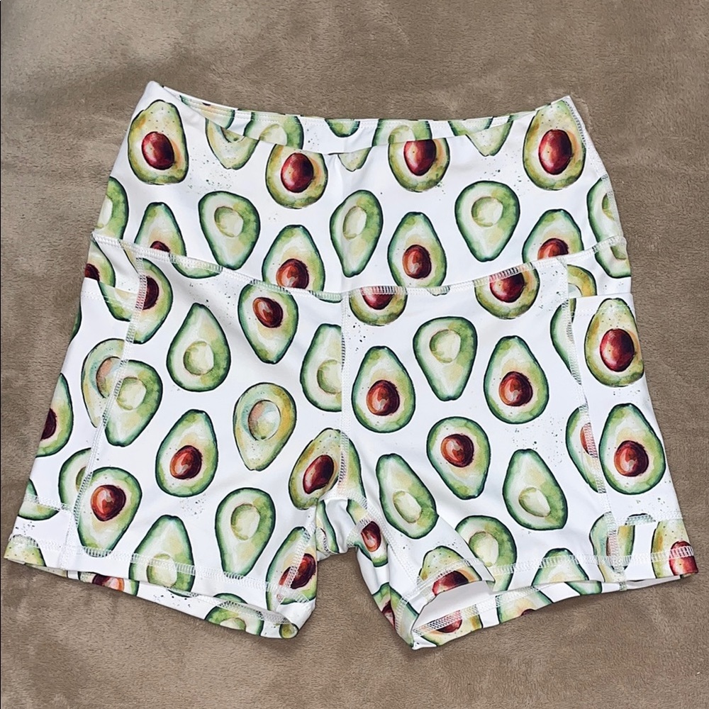 Avocado Print Women's Shorts